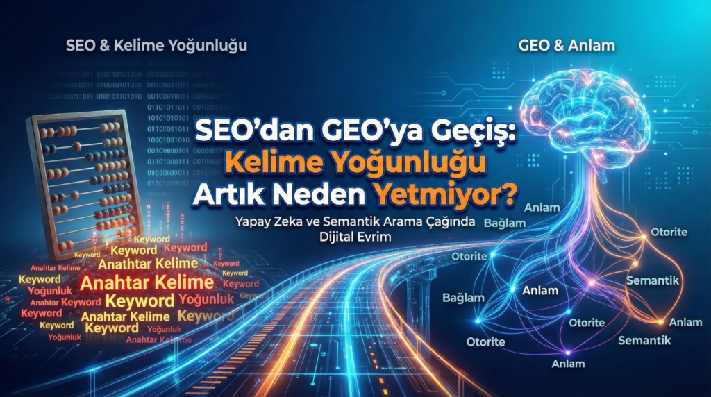 SEO'dan GEO'ya Gecis