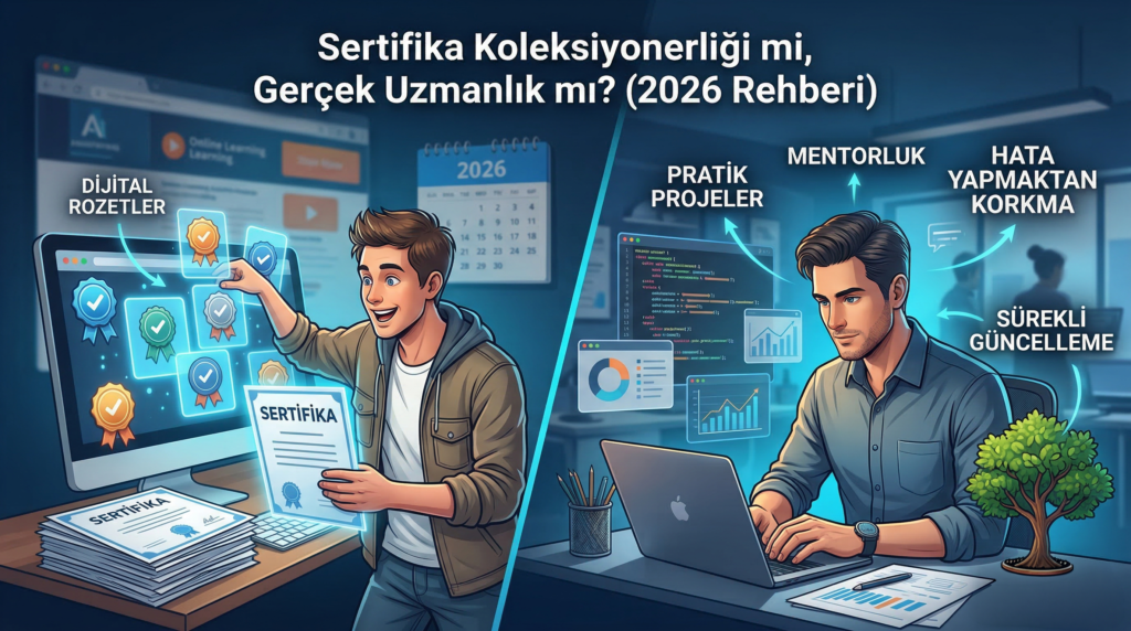 Sertifika Koleksiyonerliği mi, Gerçek Uzmanlık mı