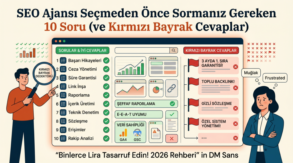 SEO Ajansı Seçmeden Önce Sormanız Gereken 10 Soru