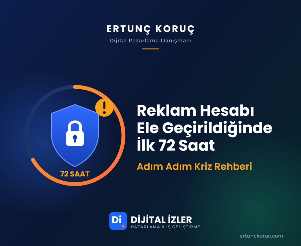 Reklam Hesabı Ele Geçirildiğinde İlk 72 Saat